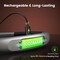 Book Light, 3-Color & 6-Brightness Reading Light, Bendable Neck Light, 80-hr Lasting Rechargeable Book Light, Perfect Reading Lights for Books in Bed, Knitting, Repairing, Book Lovers Gifts